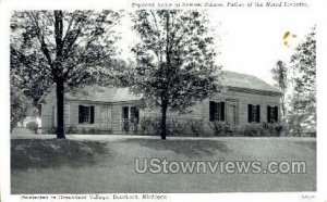 Boy Hood Home of Samuel Edison in Dearborn, Michigan