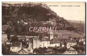 Baume Rocks - The Village - Old Postcard