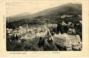 CPA AK Badenweiler Totalansicht GERMANY (890832)