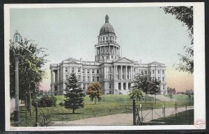 State Capitol, Denver, Colorado, Early Postcard, Detroit Publishing Co.