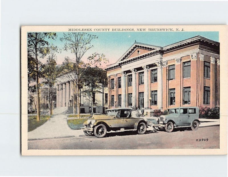 Q-62322 Middlesex County Buildings NB NJ USA