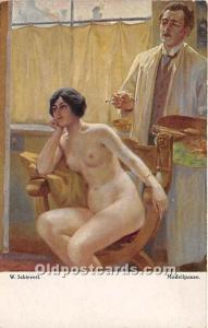 W Schievert Modellpause Nude Unused 