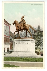 DC - Washington. Brigadier General Casinni-Pulaski Statue