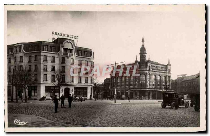 Modern Postcard Valenciennes Place de La Gare View of Commerce & # 39Avenue