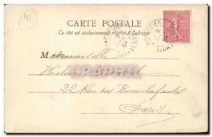 Old Postcard Chateau de Chenonceau