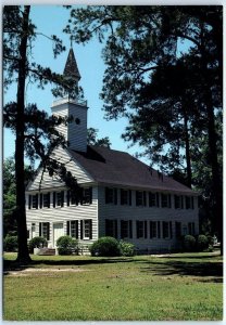 Postcard - Historic Midway Church - Midway, Georgia