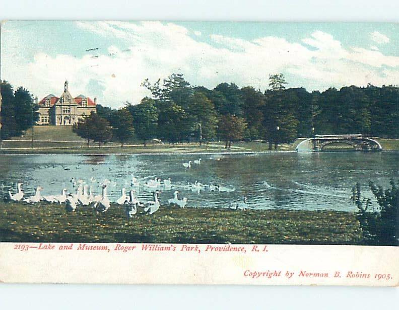 Pre-1907 PARK SCENE Providence Rhode Island RI hp9769