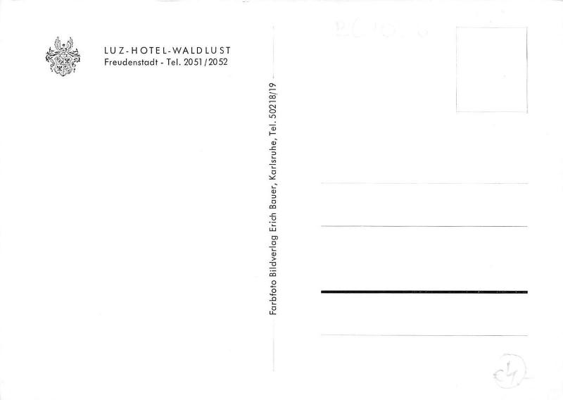BG10596 car voiture   luz hotel waldlust freudenstadt schwarzwald    germany