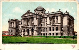 Court House Toledo Ohio OH Antique Postcard UNP Unused UDB 