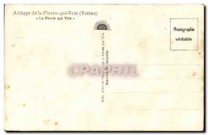 Postcard Abbey Stone that turns