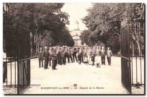 Rochefort sur Mer Old Postcard Naval Hospital