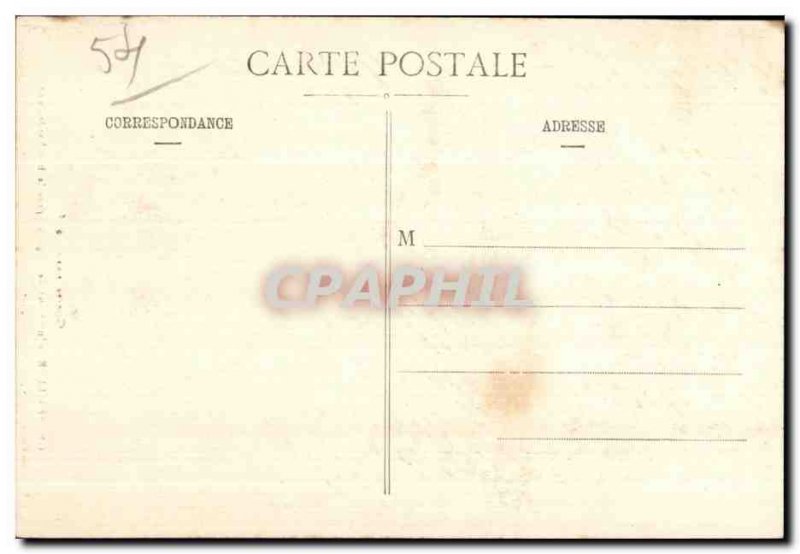 Old Postcard Old Postcard Army War 1914-1915 Gerbeviller Interior of the Chur...