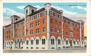 SHREVEPORT, LA Louisiana    Y M C A BUILDING    c1920's Postcard