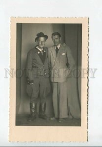 3182460 AUSTRIA National Costume Man HUNTER Vintage REAL PHOTO