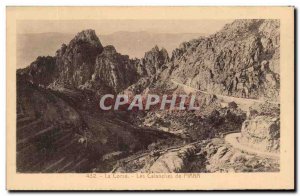 Old Postcard Corsica The Creeks of Piana