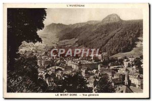 Old Postcard Le Mont Dore Vue Generale