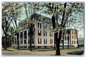 c1910 The Kendallwood Exterior Building Richfield Springs New York NY Postcard