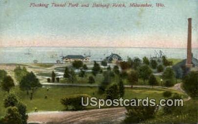 Bathing Beach - MIlwaukee, Wisconsin WI  