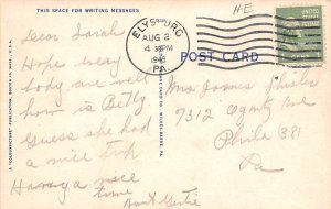 Coal Mining Anthracite Region, Pennsylvania, USA Postcard