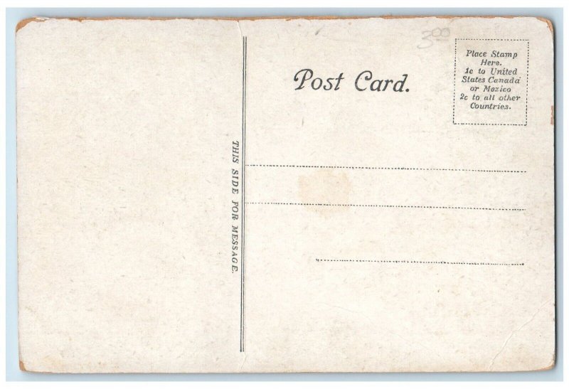 c1910's St. Anne's Church Lowell Massachusetts MA unposted Antique Postcard 