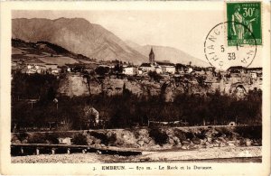 CPA EMBRUN - Le Rock et la Durance (112847)