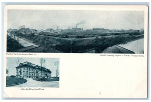 Plant Of The Lackawanna Steel Co. Office Bldg. Steel Plant Buffalo NY Postcard 
