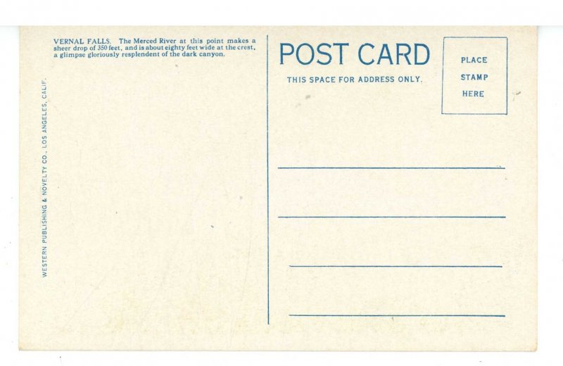 CA - Yosemite Nat'l Park. Vernal Falls