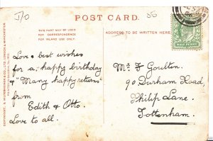 Genealogy Postcard - Family History - Goulten or Goultin - Tottenham  BH4688