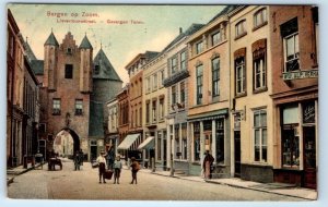 Bergen op Zoom. Lievevrouwestraat. Captive Tower NETHERLANDS Postcard
