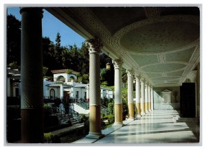 West Garden With Tea Room ©1980 J. Paul Getty Museum Continental Postcard