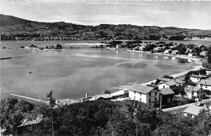 BR17007 Hendaye la Bidassoa vue de la rive francaise france