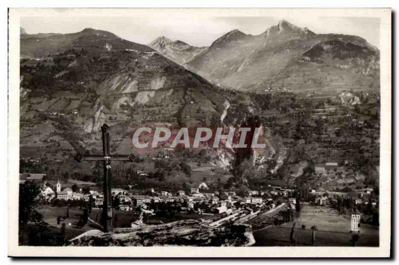 Old Postcard Bourg Saint Maurice General view