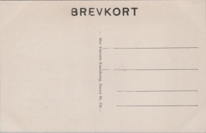 Denmark Bellevue Strandhotel Vintage Postcard 09.12
