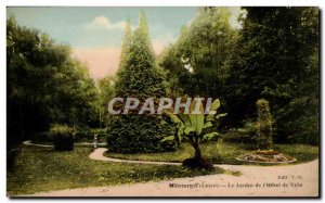 Old Postcard Montargis The garden of & # City 39hotel