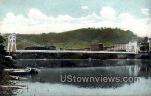 Suspension bridge - Warren, Pennsylvania