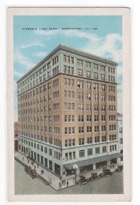 Gidden's Lane Building Shreveport Louisiana 1920s postcard