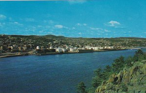 Canada Aerial View From Cape St Francois Chicoutimi Quebec