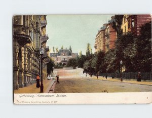 Postcard Viktoriastreet Gothenburg Sweden