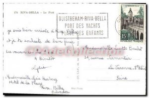 Postcard Old Port Riva Bella