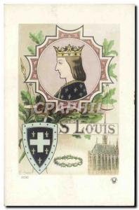 Old Postcard St. Louis Surname