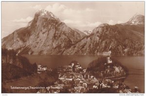 RP, Salzkammergut, Traunkirchen Mit Traunstein, Austria, 1920-1940s