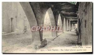 Old Postcard Judaica Jewish Saint Maximin Rue Colbert Jewish quarter