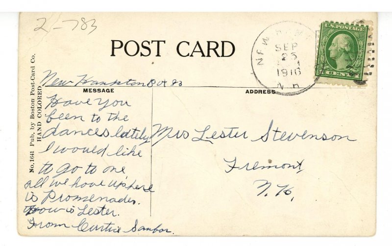 NH - New Hampton. New Hampton Literary Institution, Gordon-Nash Library