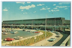c1960 Chicago-O'Hare International Airport Terminal Building Illinois Postcard