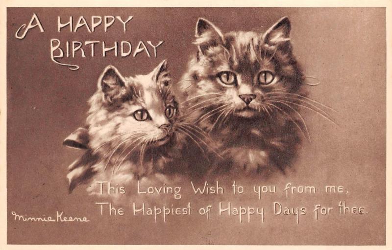 happy birthday cute kitten images