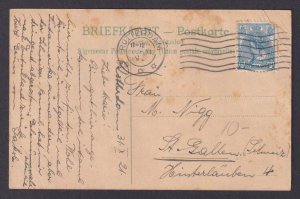 Vintage Postcard Netherlands Rotterdam Witte Huis 1921