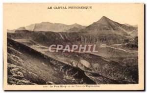 Old Postcard Puy Mary saw Fours Peyre Ass