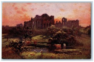 c1910 Kenilworth Castle Shakespeare's Country Oilette Tuck Art Postcard