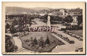Old Postcard Belfort Square of Remembrance