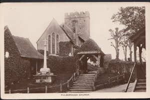 Sussex Postcard - Pulborough Church   M762